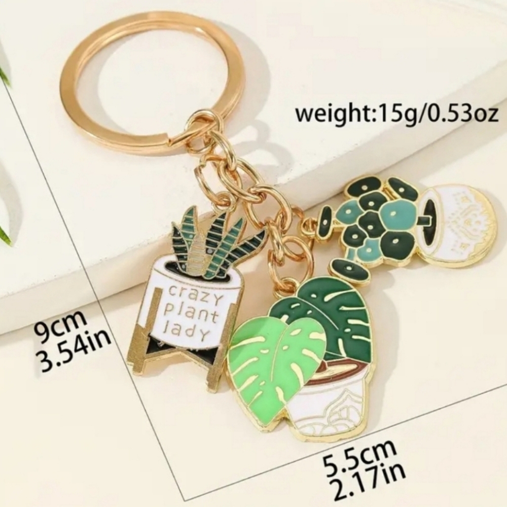Plant Keychain - Picture 2 of 2